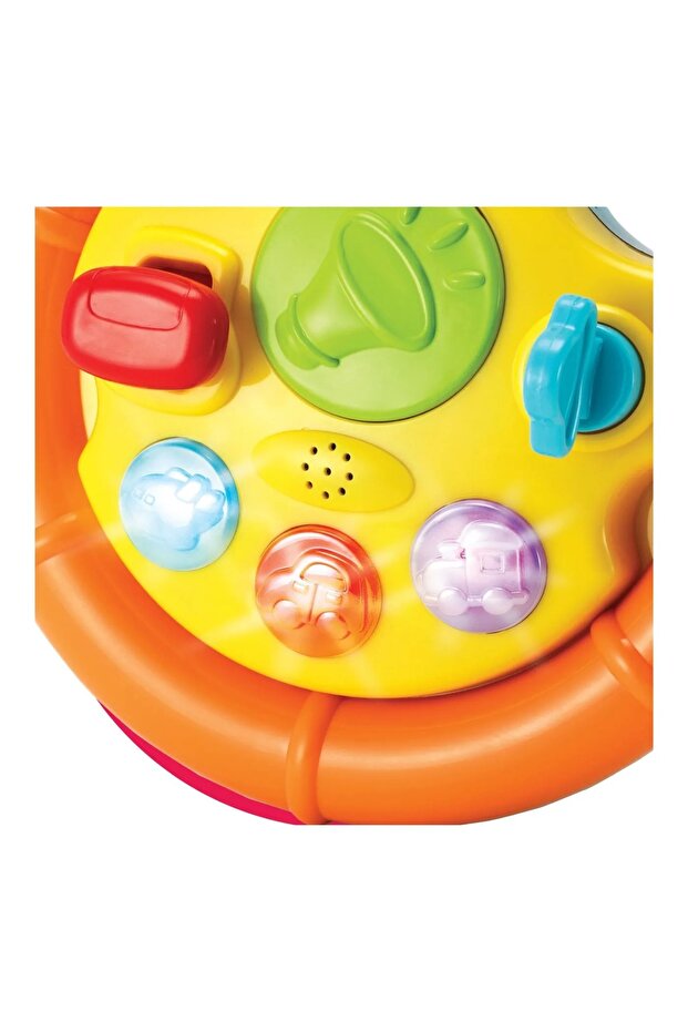 Steering Wheel Toy With Activities - 6