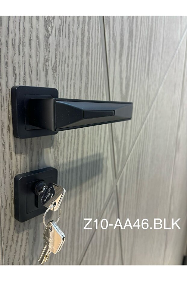 مقبض باب أسود - 2