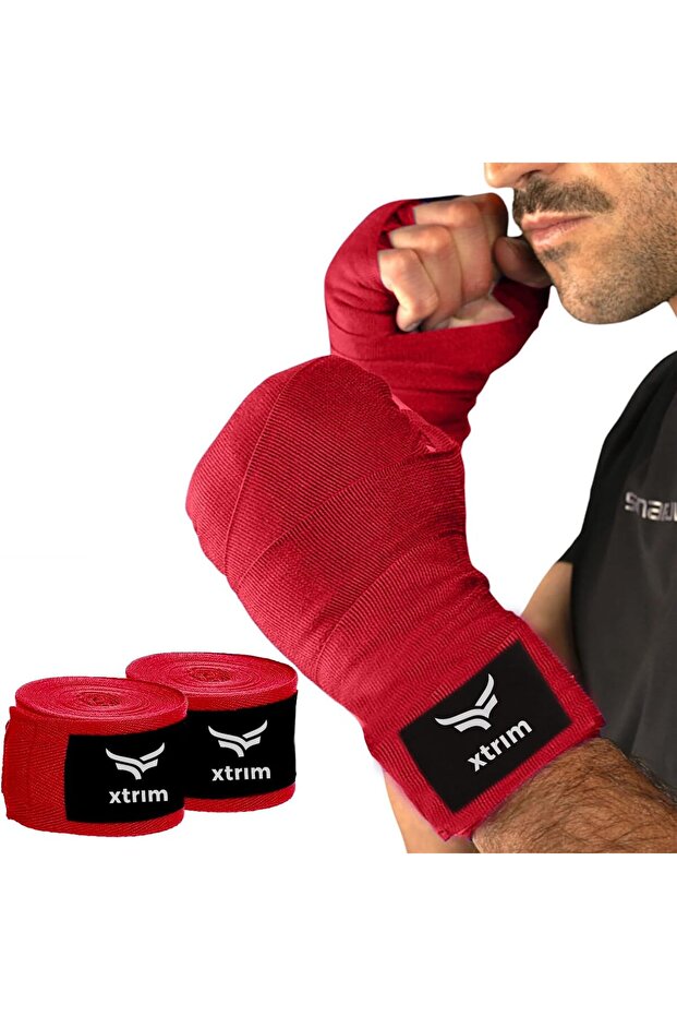 Boxing Hand Wraps Set of 2 5 m Wrist Support for MMA, Boxing, Muay Thai & Kickboxing