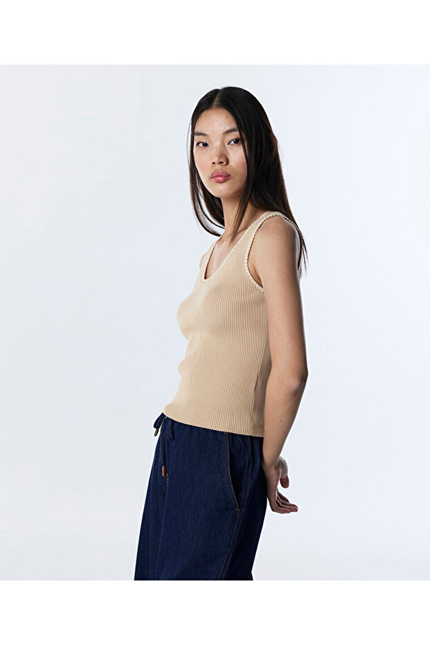 KONTRAST DİKİŞLİ TRİKO - 5