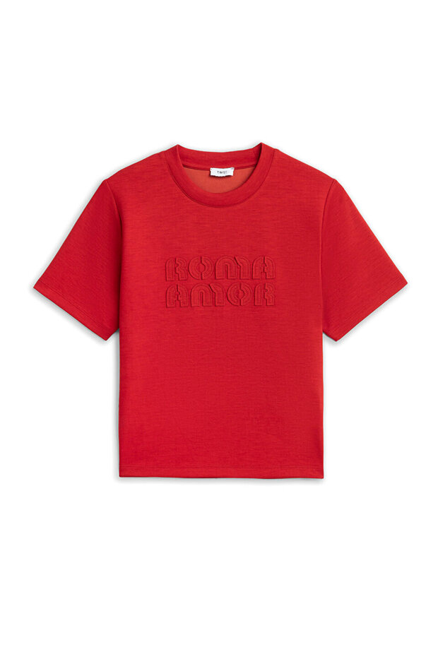 SLOGAN PATCH'Lİ TİŞÖRT - 3