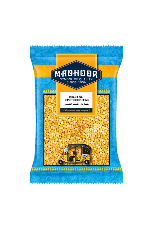 Chana Dal Premium Split Bengal Gram Chickpea Grains Mini (500g)