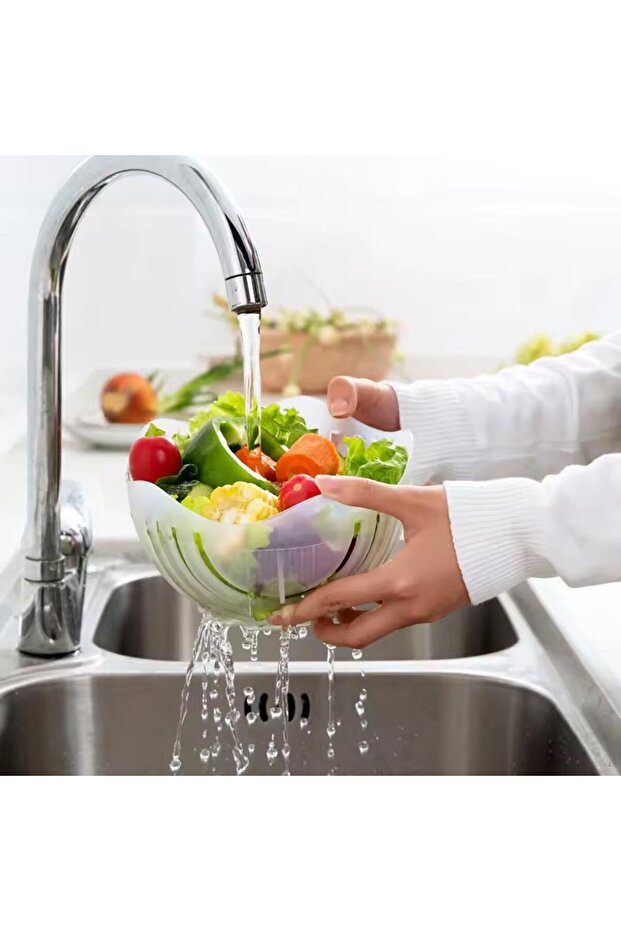 SN-27136 قطاعة سلطة الفواكه والخضروات العملية - 3