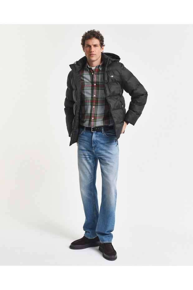 Erkek Siyah Regular Fit Active Cloud Mont - 4