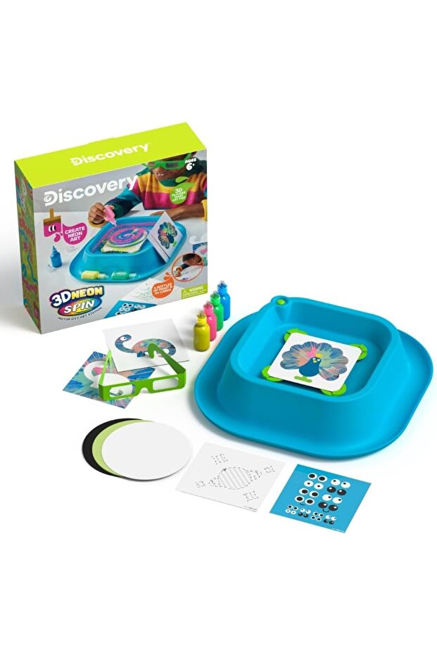 Toy Spin Art 3 D With Tray
