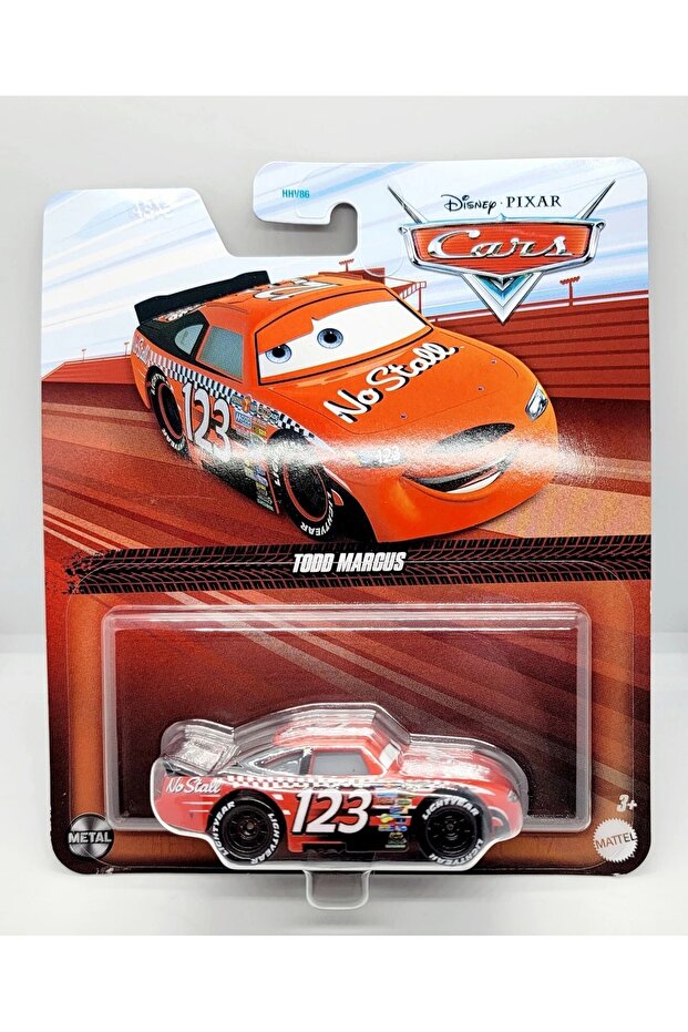 Disney Pixar Cars Todd Marcus No Stall Metal Toy Car