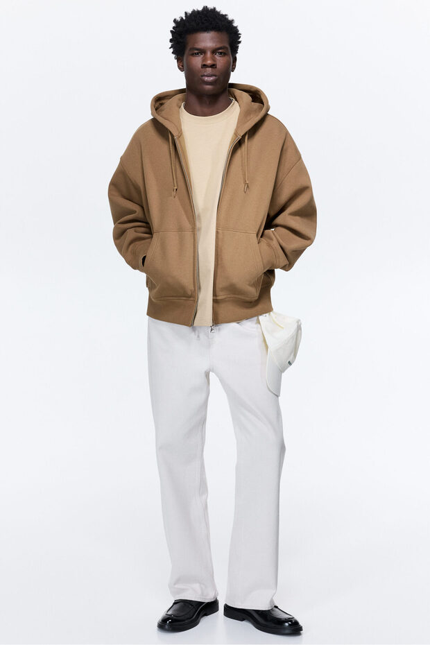 Pamuklu Tişört Oversized Fit - 2