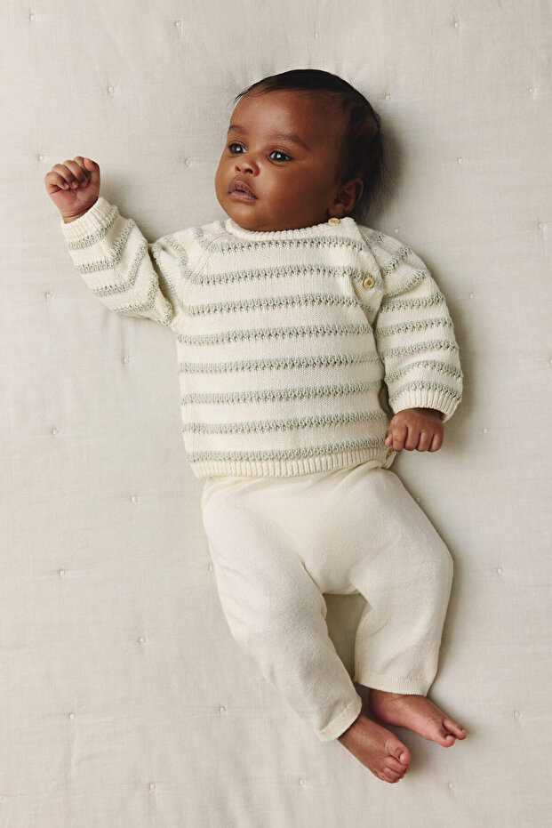 2 Parçalı Pamuklu Triko Set - 3