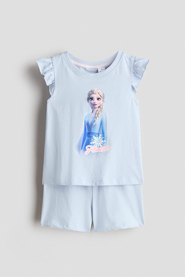 Baskılı Pijama Takımı - 1