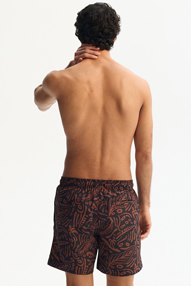 Desenli Şort Mayo - 2