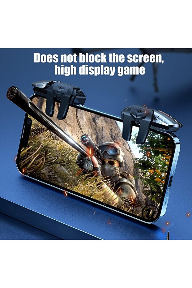 6 Trigger PUBG Mobile Controller,Mobile Game Controller for PUBG with 6 Trigger Mobile Triggers for - 8