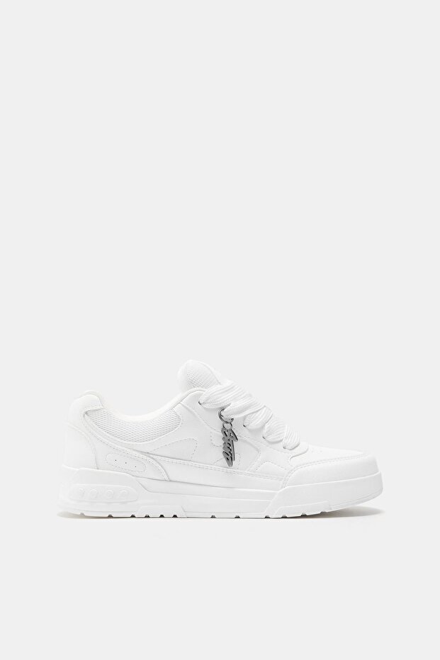 Süslemeli kaykay ayakkabısı - 1