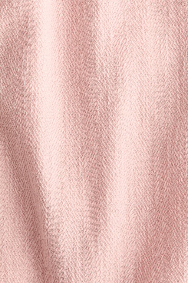 Pamuklu Tekstüre Pantolon - 2