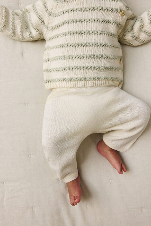 2 Parçalı Pamuklu Triko Set - 2