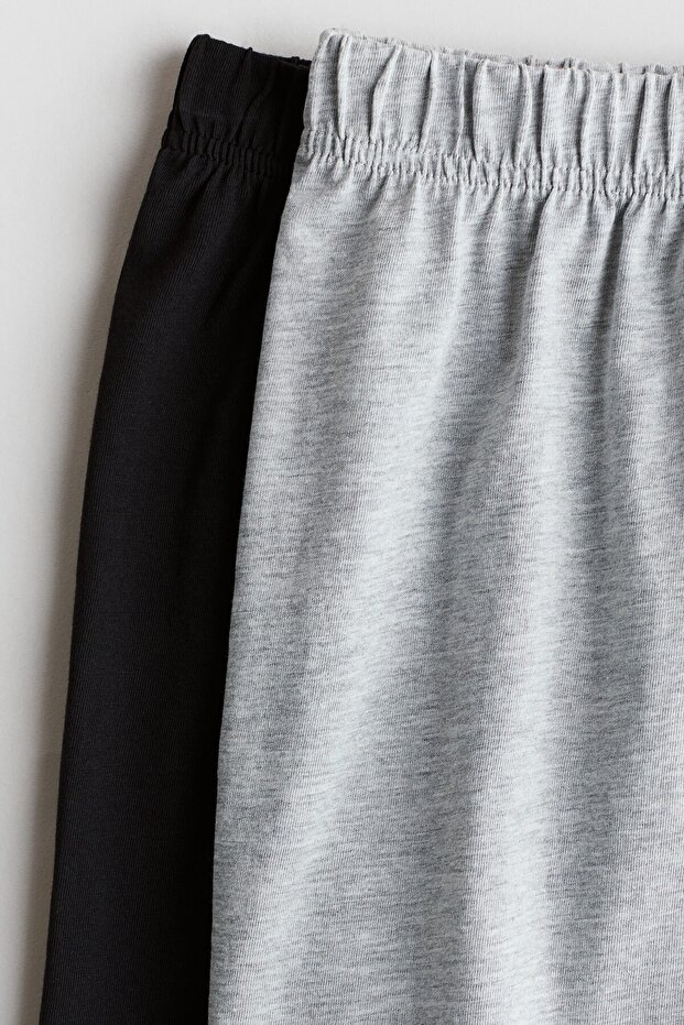 2'li Pamuklu Pijama Şortu - 2