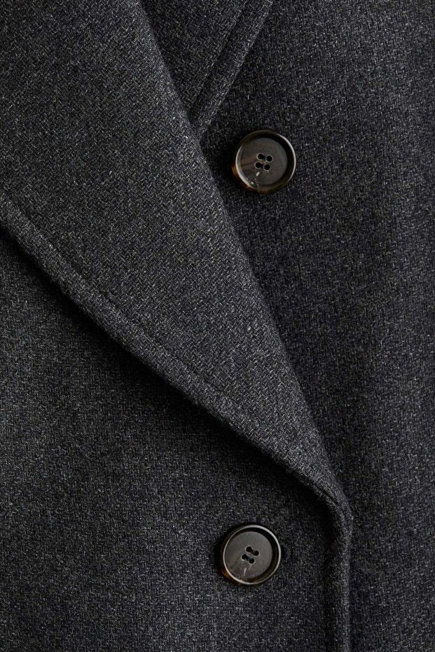 معطف من مزيج الصوف - 7