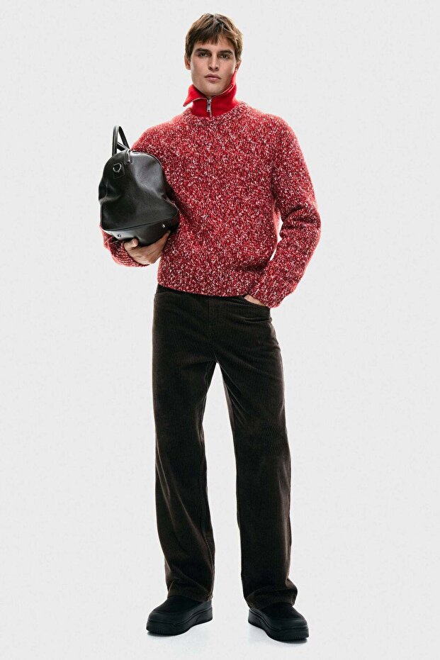 Loose Fit Wool-blend jumper