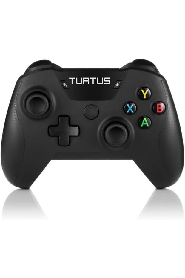وحدة تحكم لاسلكية TURTUS Commander One-X، بتردد 2.4 جيجاهرتز، متوافقة مع نظام ويندوز، وحدة تحكم للألعاب، وزنها 270 جرام، - 2