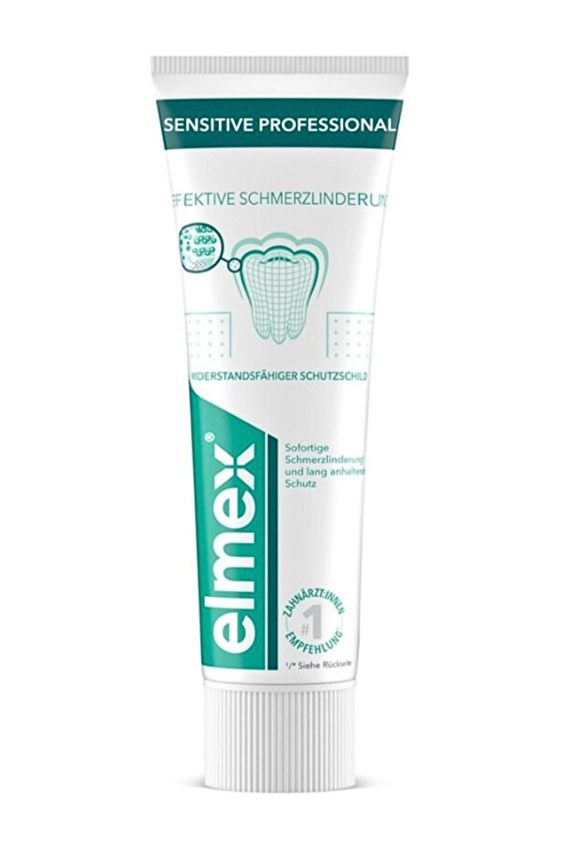 Sensitive Professional Toothpaste for Sensitive Teeth 75 ml + Extra Soft Brush Toothbrush - 2