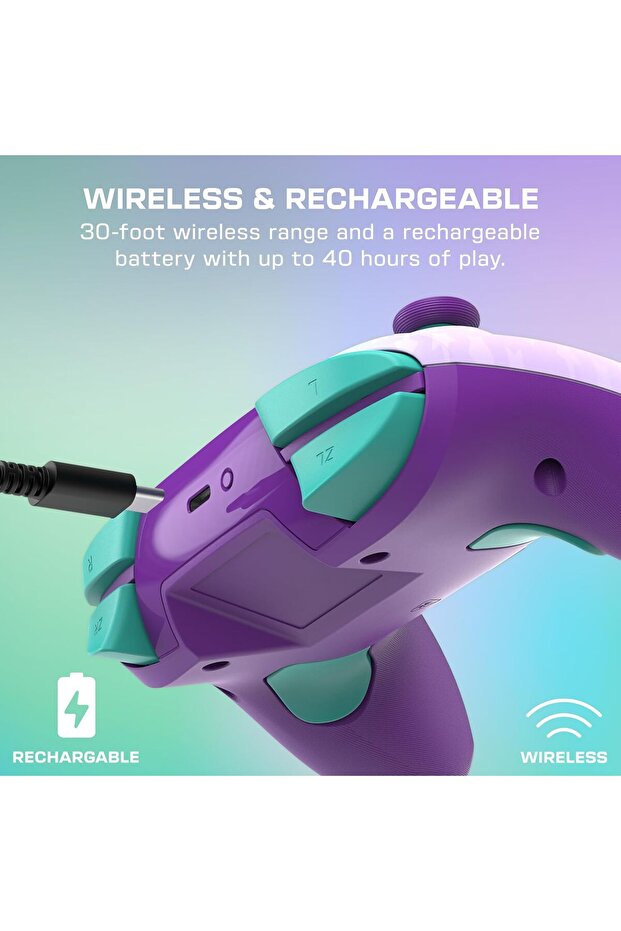 Turtle Beach - وحدة تحكم لاسلكية Rematch، ماريو الذي لا يُقهر / نينتندو سويتش 2 - 4