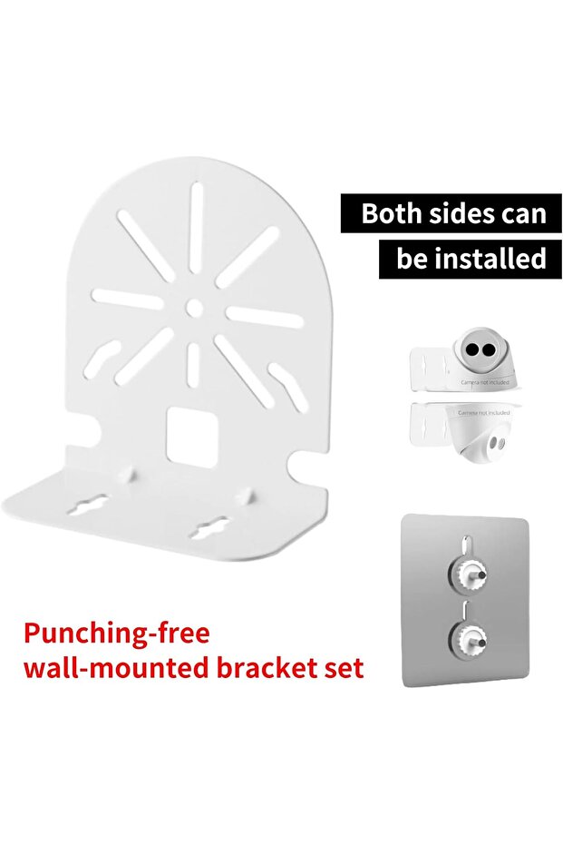 حامل تثبيت كاميرات المراقبة، لوحة تثبيت أمان على شكل حرف L من أزوني، حوامل تثبيت عالمية للجدران والأسقف - 3