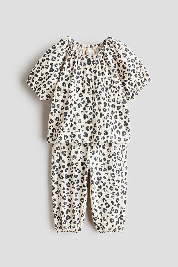 2 Parçalı Krinkle Jarse Set - 1