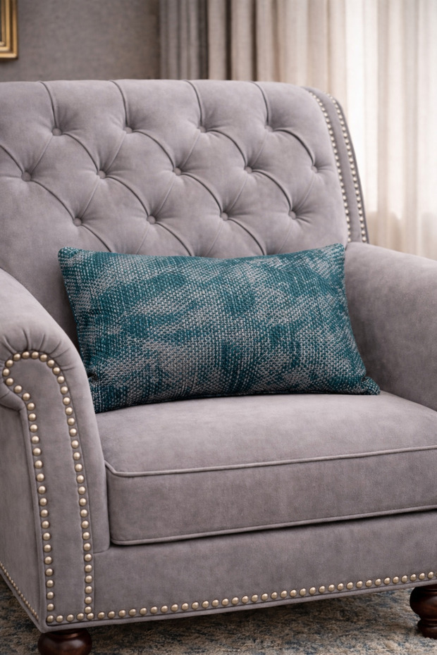 Sapphire Cushion Cover Green 30X47 cm