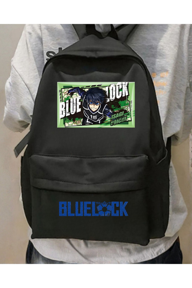 حقيبة ظهر أنيمي بلو لوك مطبوع - 1