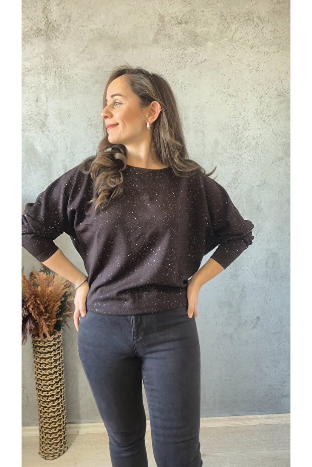 Simli Modal Kumaş Bluz - 3