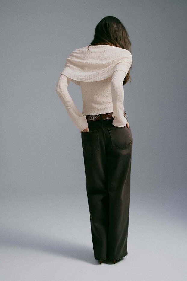 بلوزة جيرسي متعددة الطبقات - 2