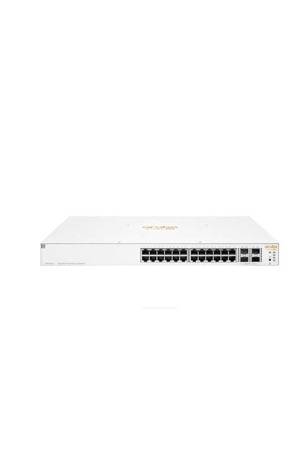 Hpe Aruba Ion 1930 Jl684B 24 Port Gigabit+4X10Gb Sfp Managed L2+ Rackmount 370W Poe Switch