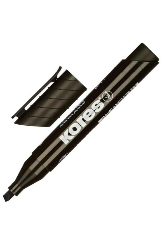 Permanent Marker Black Chisel Tip - 3