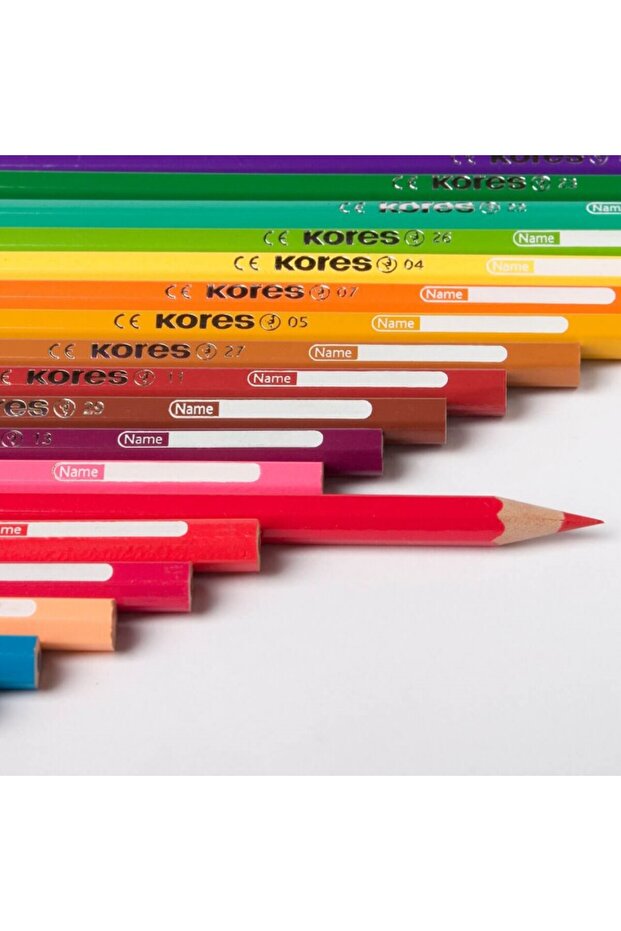 Colored Pencils 36 Colors + Sharpener Triangular - 2