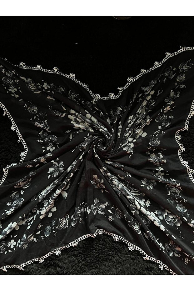 Beaded Embroidered Scarf/Yemeni/Write/Headscarf