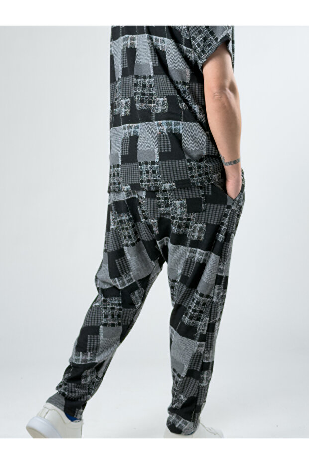 شالوار رجالي منقوش من ياما COC2888 - 5