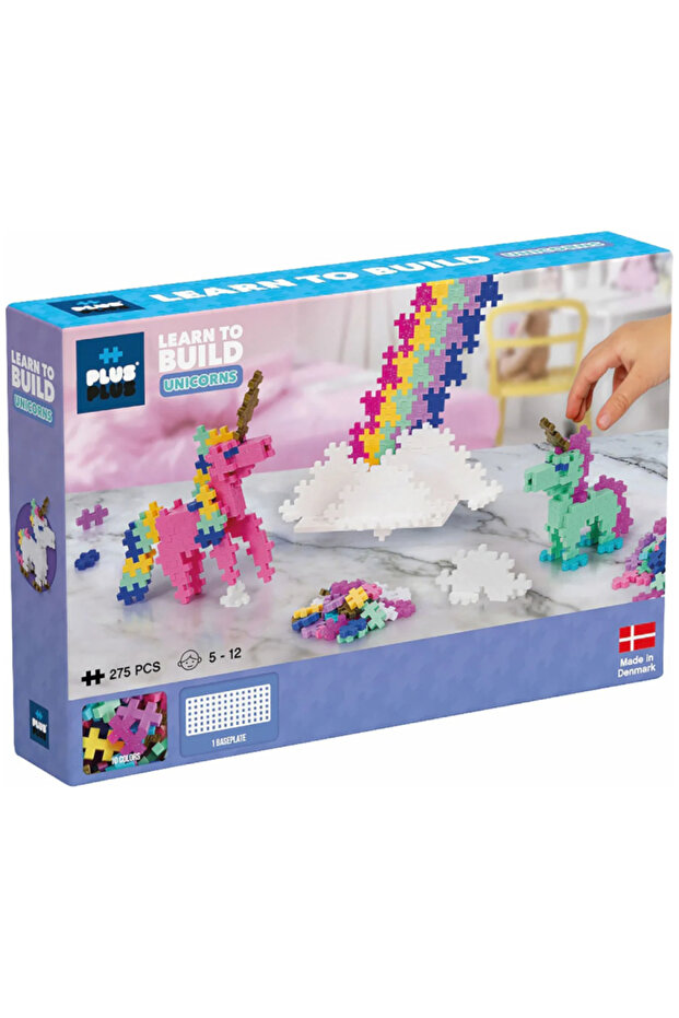 Plus-Plus Learn to Build Unicorns (3908) - 1