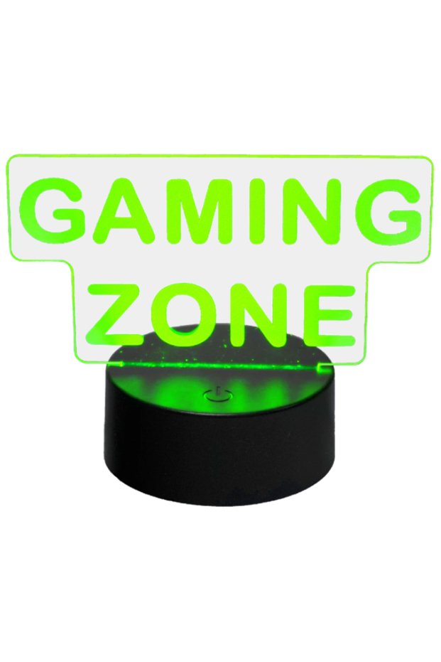 MECHARITE 3D LED Lampe Gaming Zone