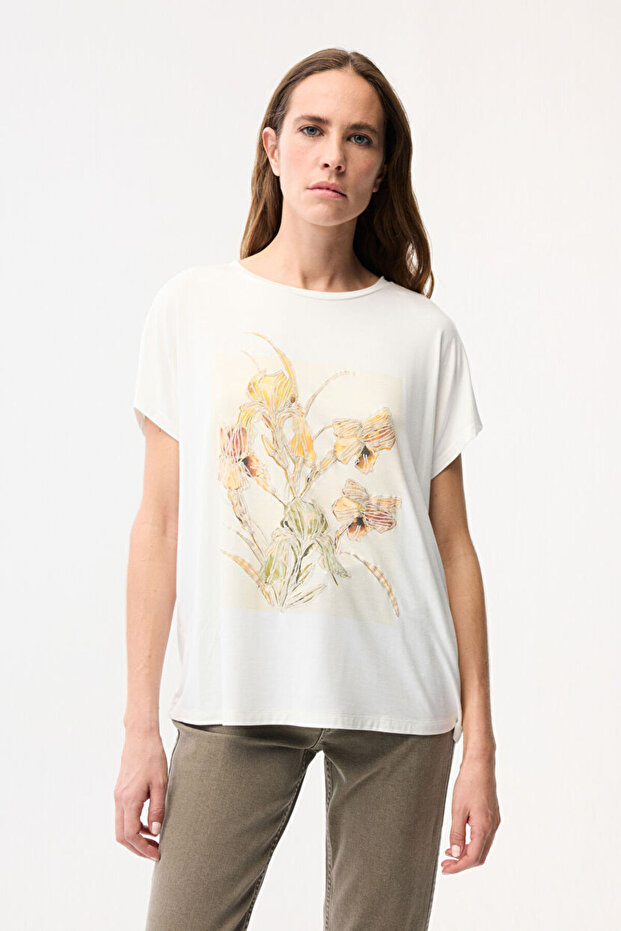 Baskılı T-Shirt - 1