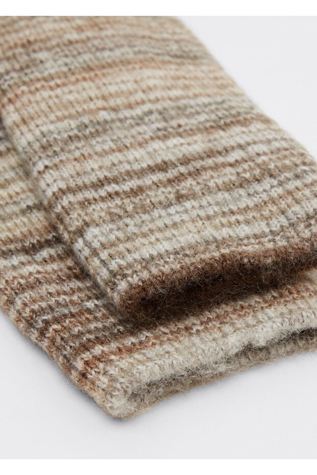 جوارب مخططة متعددة الألوان - 2