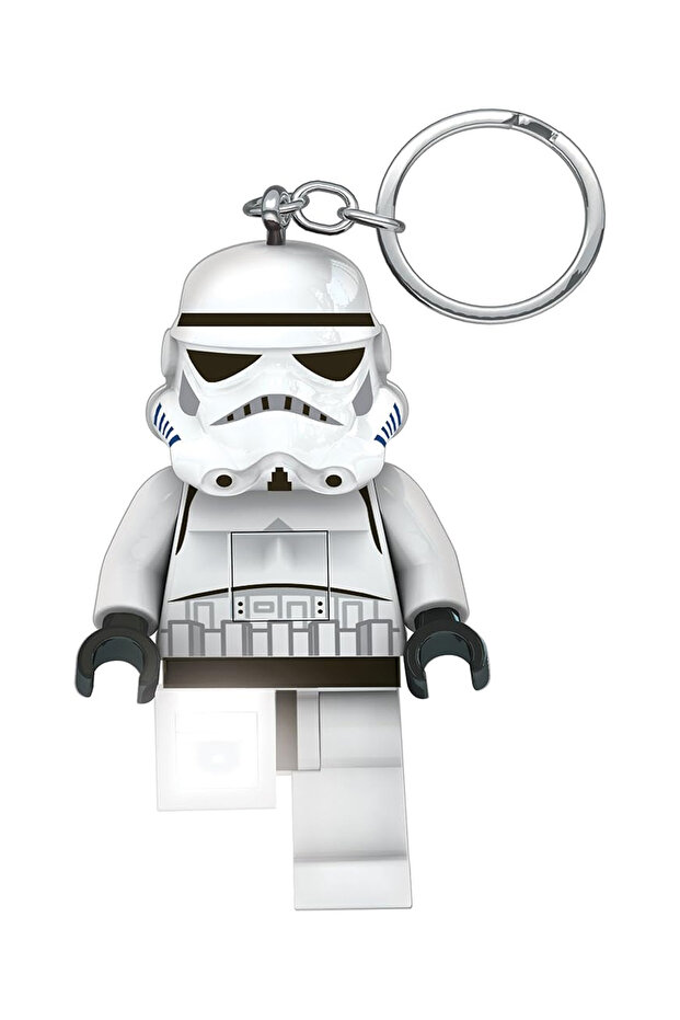 KE12H Star Wars Stormtrooper LED Işıklı Anahtarlık 7,6 cm Çanta Aksesuarı