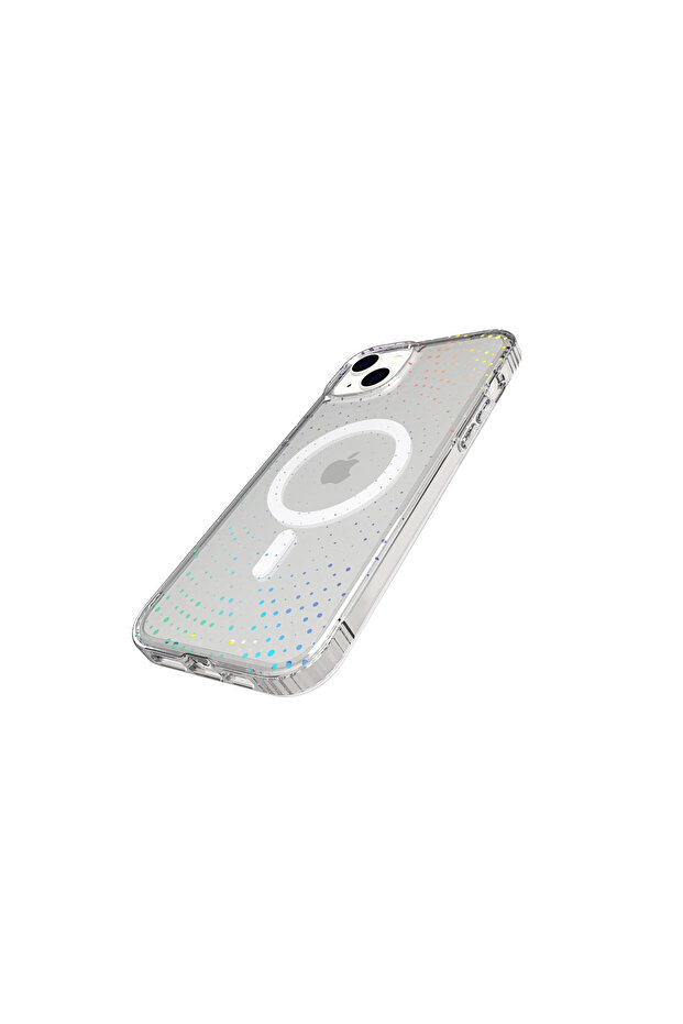 Tech21 Evo Sparkle MagSafe Case iPhone 14 Plus Clear - 4