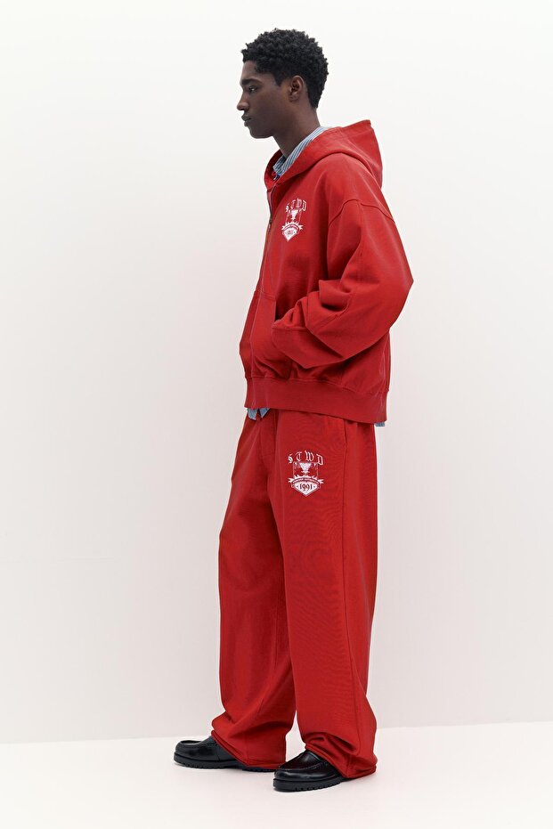 STWD kolej tarzı eşofman altı - 5