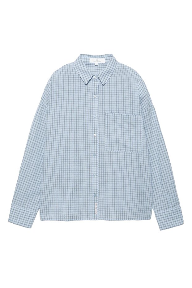 Kareli cepli gömlek - 4