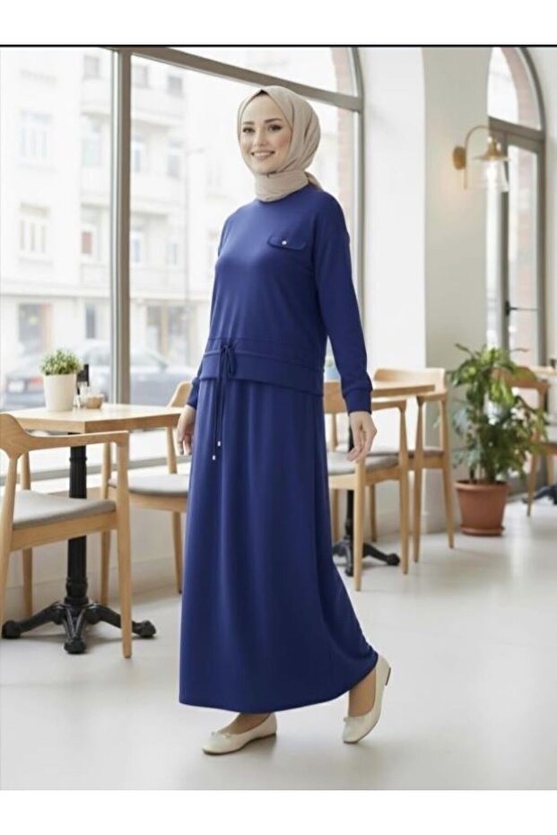 Skirt Lace-Up Double Set
