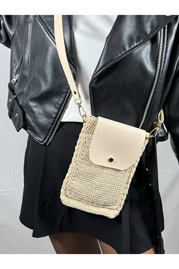 Solano El Örgüsü Çapraz Çanta - 4