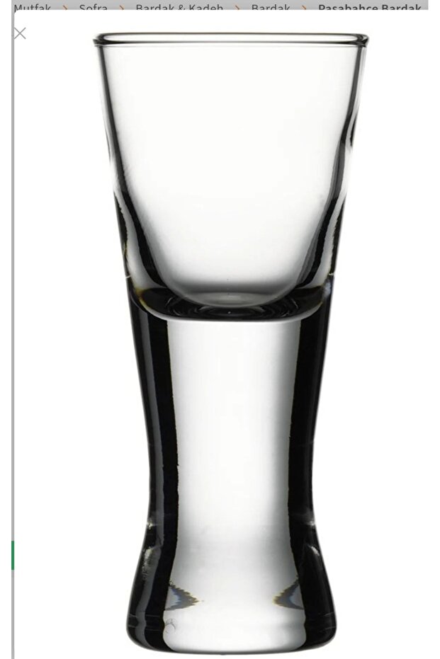 Boston Shot Glass Set of 6 42584 Pasabahce 46 Cc Volume