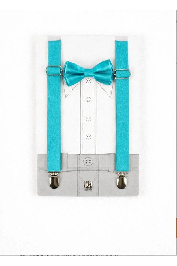 23 April 29 October Show Outfit Boys' Suspenders & Bow Tie Set