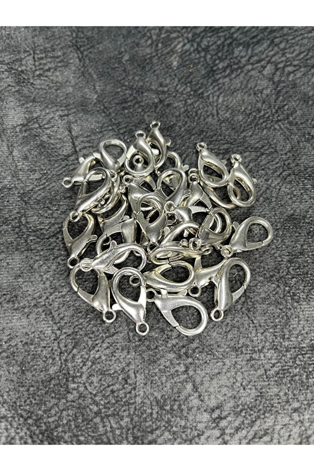 30 Pcs Big Parrot Silver Color Metal Jewelry Material Bracelet Material
