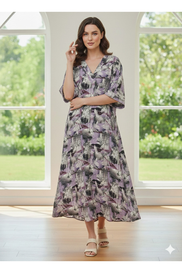 Patterned jalabiya - 1