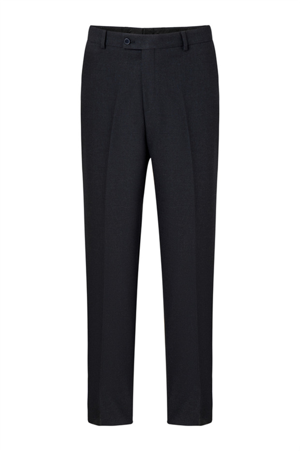 Lacivert Regular Klasik Pantolon - 1